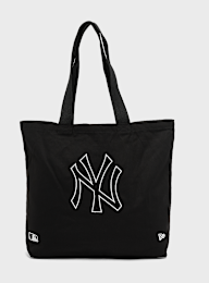 New Era, MLB Light Canvas Tote New York Yankees, black, Image 1 of 7