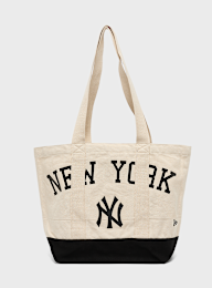 New Era, MLB TOTE BAG NEW YORK YANKEES IVOBLK, black, Image 1 of 5