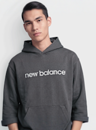 New Balance, Nocturnal Run Flash Hoodie, grey, Image 3 of 4