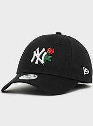 New Era, Female Flower Icon 9Forty New York Yankees, black, Image 1 of 4