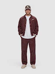Karl Kani, Corduroy Oversized College Jacket, brown, Image 4 of 4