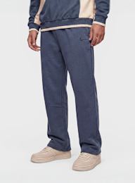 Karl Kani, Signature Box Pleat Straight Leg Sweatpants, blue, Image 1 of 4