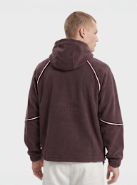 New Balance, Trackside Polar Fleece Hoodie, Red, Image 2 of 5