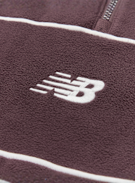 New Balance, Trackside Polar Fleece Hoodie, Red, Image 4 of 5