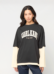 Karl Kani, College Oversized Layered Longsleeve, black, Image 1 of 4