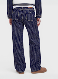 Karl Kani, Retro Pinstripe Jeans, blue, Image 2 of 4