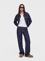 Karl Kani, Retro Pinstripe Jeans, blue, Image 4 of 4