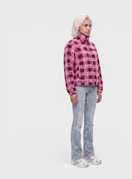 Karl Kani, OG Check Teddy Trackjacket, light pink, Image 4 of 4