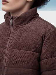 Karl Kani, Signature Corduroy Puffer Jacket, brown, Image 3 of 4