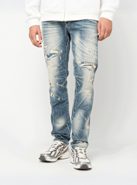 Smoke Rise, Haze Effect Washed Jeans, blue, Image 1 of 5