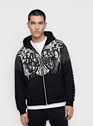 Smoke Rise, Sacred Dawn Hoodie, black, Image 1 of 4