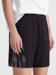 Smoke Rise, Sacred Dawn Fleece Pant, black, Image 3 of 4