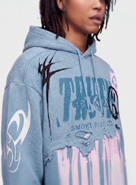 Smoke Rise, Truth Hoodie, blue, Image 3 of 4