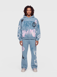 Smoke Rise, Truth Hoodie, blue, Image 4 of 4