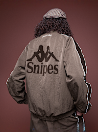 KAPPA x SNIPES, KAPPA x SNIPES Track Jacket, brown, Image 2 of 6