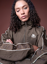 KAPPA x SNIPES, KAPPA x SNIPES Track Jacket, brown, Image 3 of 6