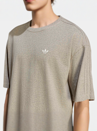 adidas Originals, Washed Oversize Tee, brown, Image 3 of 5