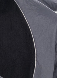 Urban Classics, Polarfleece Taslan Track Jacket, black, Image 3 of 4