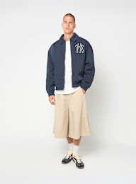 New Era, MLB Collared Jacket, blue, Image 7 of 7
