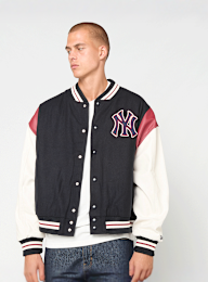 New Era, MLB Varsity Jacket, blue, Image 2 of 6