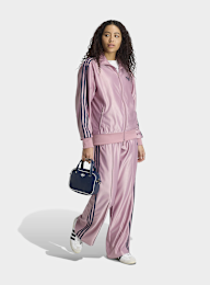 adidas Originals, Metallic Firebird Loose Track Top, light pink, Image 5 of 5