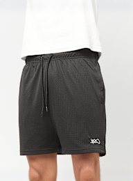 K1X, Tag Logo Mesh Shorts, black, Image 3 of 5