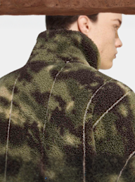 adidas Originals, Camo Polarfleece Track Top, camouflage, Image 4 of 5