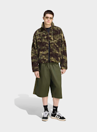 adidas Originals, Camo Polarfleece Track Top, camouflage, Image 5 of 5