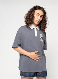 New Era, MLB LA Polo, grey, Image 1 of 4