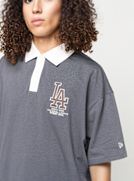 New Era, MLB LA Polo, grey, Image 3 of 4