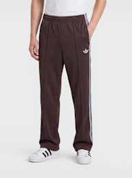 adidas Originals, Firebird Adicolor Baggy Fit Trackpants, brown, Image 1 of 4