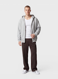adidas Originals, Firebird Adicolor Baggy Fit Trackpants, brown, Image 4 of 4