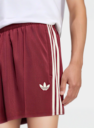 adidas Originals, Firebird Adicolor Baggy Fit Trackpants, red, Image 3 of 5