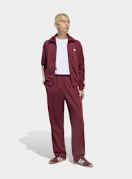 adidas Originals, Firebird Adicolor Baggy Fit Trackpants, red, Image 5 of 5
