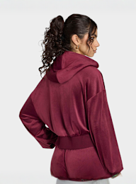 adidas Originals, Essentials Velvet Track Top, red, Image 2 of 5