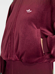 adidas Originals, Essentials Velvet Track Top, red, Image 4 of 5