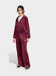 adidas Originals, Essentials Velvet Track Top, red, Image 5 of 5