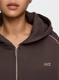 OACE, Lined Zip Jacket, brown, Image 4 of 6