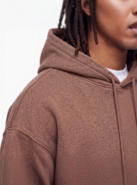 Another Cotton Lab, SRC Washed Hoodie, brown, Image 3 of 4