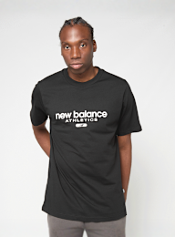 New Balance, Athletics Stack T-Shirt, black, Image 1 of 4