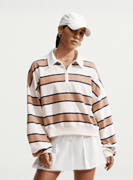 Nike  , Sportswear 1/4-Zip Sweatshirt, beige, Image 1 of 5