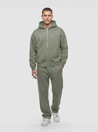 Urban Classics, Heavy Scuba Zip Hoody, green, Image 3 of 3