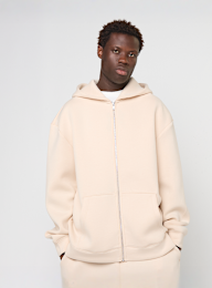 Urban Classics, Heavy Scuba Zip Hoody, beige, Image 1 of 4
