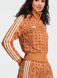 adidas Originals, adidas x FC Bayern x MCM Track Top, Orange, Image 4 of 5