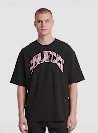 Colucci, Logo T-Shirt College, black, Image 1 of 3