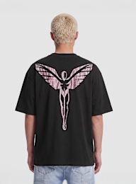 Colucci, Ikarus Backprint T-Shirt, black, Image 1 of 4