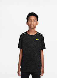 Nike, Dri-FIT Miler Shortsleeve Top, black, Image 1 of 4