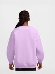 Nike  , Sportswear Studio Fleece Oversized Crew All-Over-Print, purple, Image 2 of 3