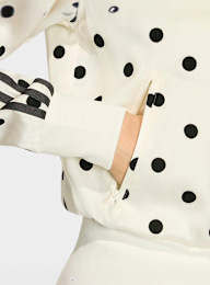 adidas Originals, Satin Polka Dots Track Top, beige, Image 4 of 5
