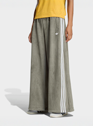 adidas Originals, Faux Suede Trackpant, green, Image 1 of 5